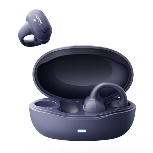 Sanag Z50S Offene Ohr-Kopfhörer, offene Ohr-Clip-On-Ohrhörer, kabellos, Bluetooth 5.3 HiFi-Sound-Effekte, IPX4, Sport, Laufen, Workout, wasserdicht, 56 Stunden Spielzeit, benutzerdefinierte Sanag Z50S Offene Ohr-Kopfhörer, offene Ohr-Clip-On-Ohrhörer, kabellos, Bluetooth 5.3 HiFi-Sound-Effekte, IPX4, Sport, Laufen, Workout, wasserdicht, 56 Stunden Spielzeit, benutzerdefinierte von SANAG