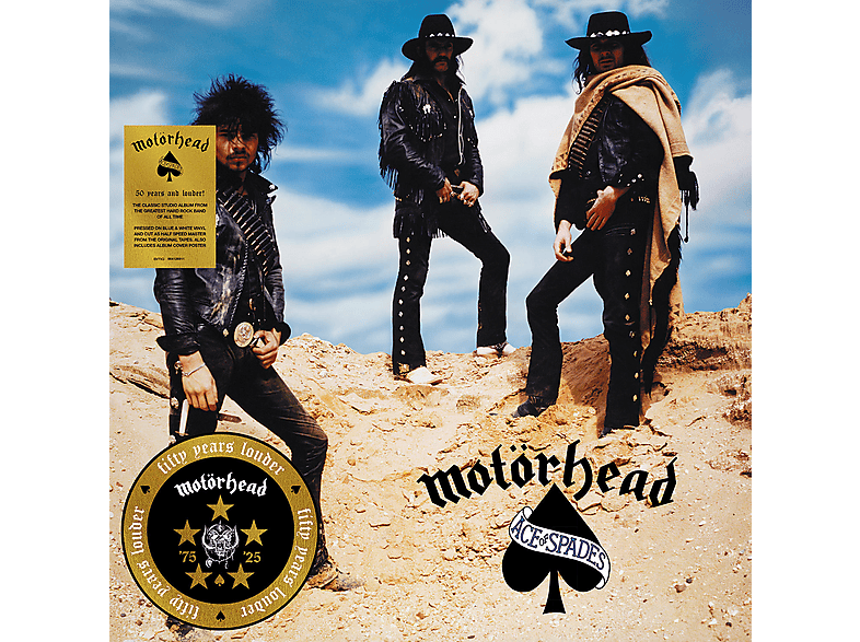 Motörhead - Ace of Spades (50th An. Blue And White Splatter LP) (Vinyl) von SANCTUARY RECORDS
