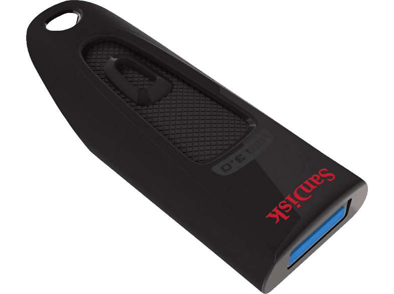 SANDISK Cruzer Ultra USB-Stick, 16 GB, 100 MB/s, Schwarz von SANDISK