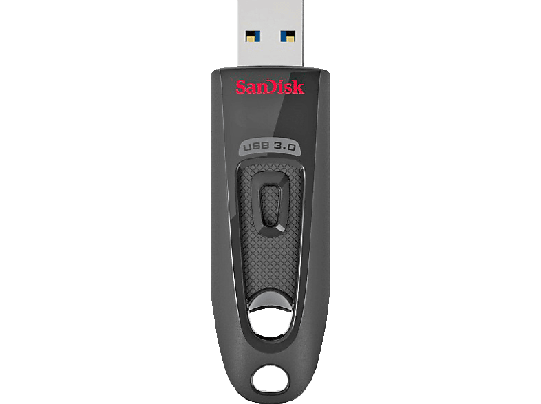 SANDISK Cruzer Ultra USB-Stick, 64 GB, 100 MB/s, Schwarz SANDISK Cruzer Ultra USB-Stick, 64 GB, 100 MB/s, Schwarz von SANDISK