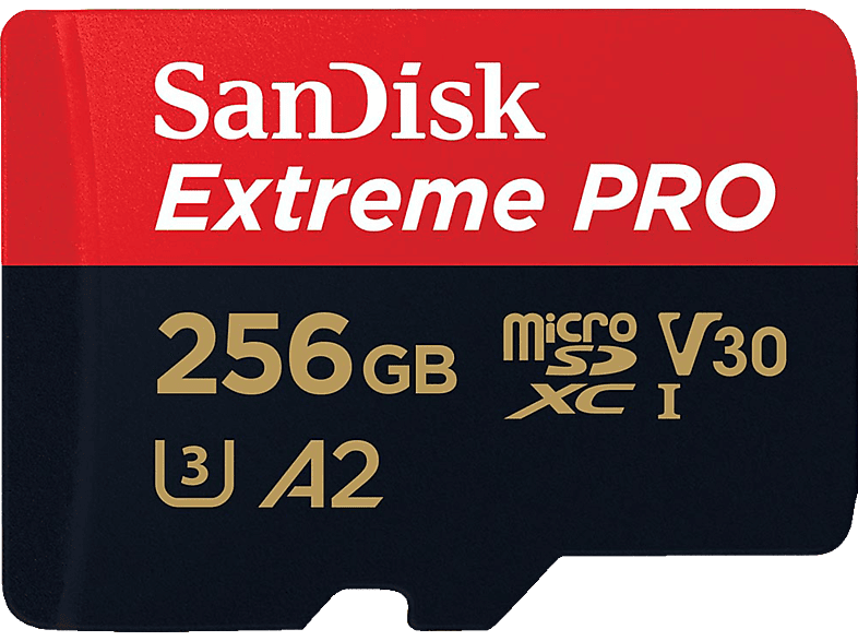 SANDISK Extreme PRO® UHS-I, Micro-SDXC Speicherkarte, 256 GB, 200 MB/s von SANDISK