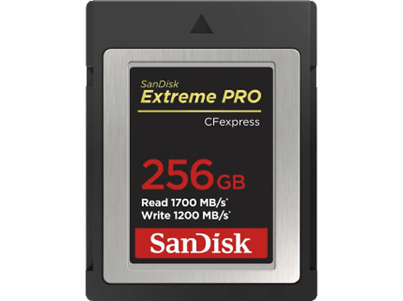 SANDISK Extreme Pro, CFexpress Speichertkarte, 256 GB, 1700 MB/s SANDISK Extreme Pro, CFexpress Speichertkarte, 256 GB, 1700 MB/s von SANDISK