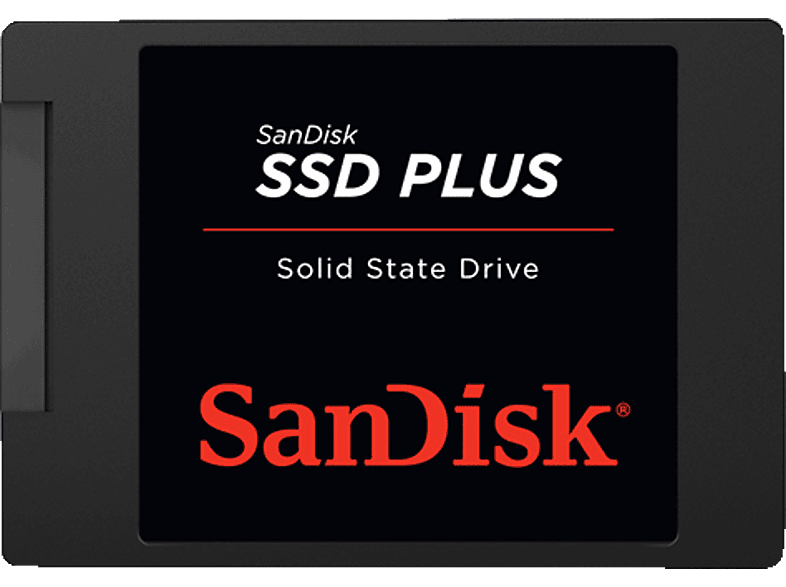 SANDISK Plus Solid State Drive Festplatte, 480 GB SSD SATA 6 Gbps, 2,5 Zoll, intern von SANDISK