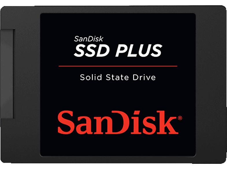 SANDISK Plus Solid State Drive Festplatte, 480 GB SSD SATA 6 Gbps, 2,5 Zoll, intern SANDISK Plus Solid State Drive Festplatte, 480 GB SSD SATA 6 Gbps, 2,5 Zoll, intern von SANDISK