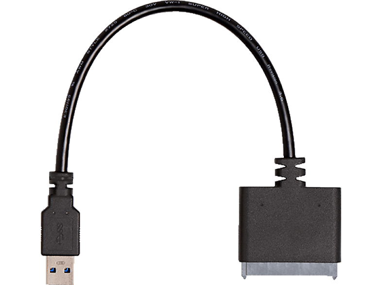 SANDISK SSD Notebook Upgrade Kit USB 3.0 auf SATA Kabel, extern, Schwarz von SANDISK