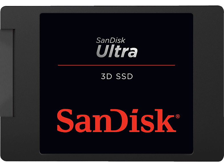 SANDISK Ultra® 3D Festplatte, 1 TB SSD SATA 6 Gbps, 2,5 Zoll, intern von SANDISK
