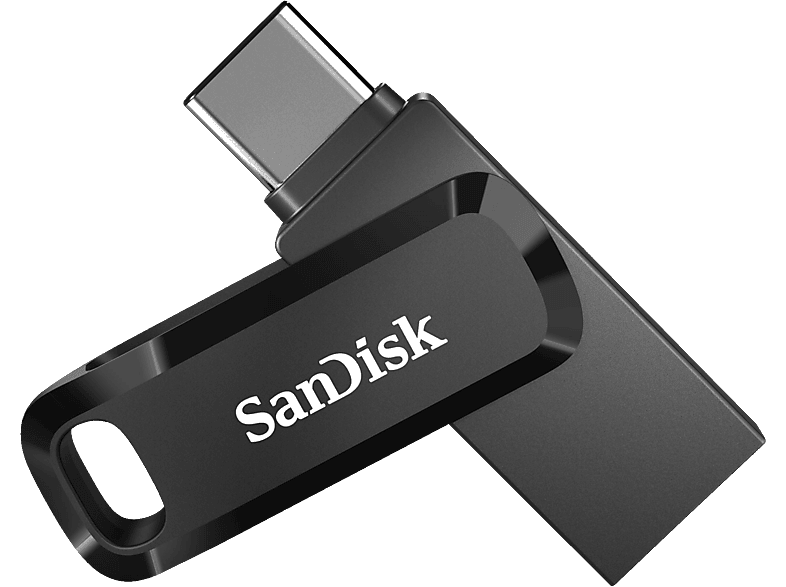 SANDISK Ultra® Dual Drive Go USB-C Laufwerk, 512 GB, 400 MB/s, Schwarz von SANDISK