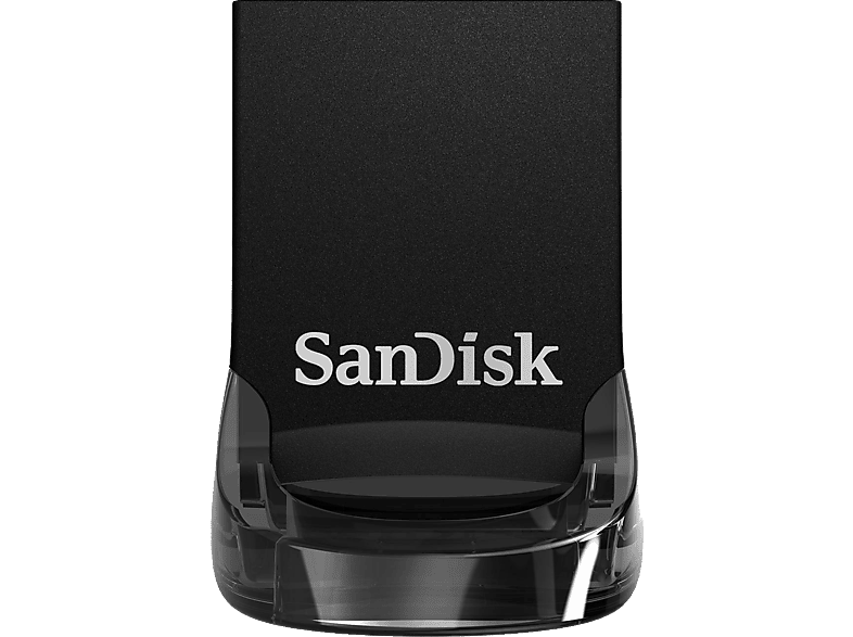 SANDISK Ultra® Fit USB-Stick, 512 GB, 400 MB/s, Schwarz von SANDISK