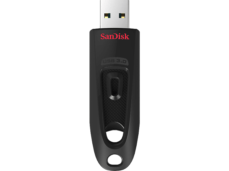 SANDISK Ultra® USB 3.0 USB-Flash-Laufwerk, 256 GB, 130 Mbit/s, Schwarz von SANDISK