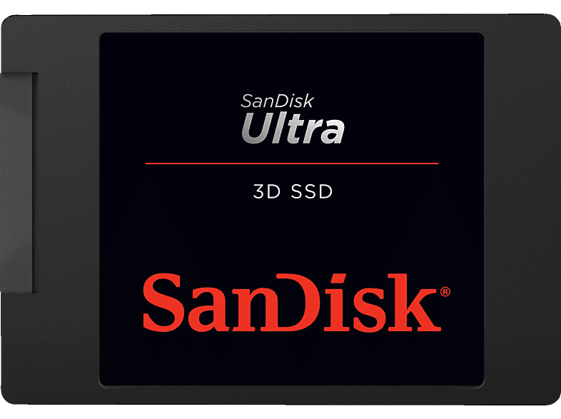 SANDISK Ultra 3D Festplatte, 2 TB SSD SATA 6 Gbps, 2,5 Zoll, intern von SANDISK
