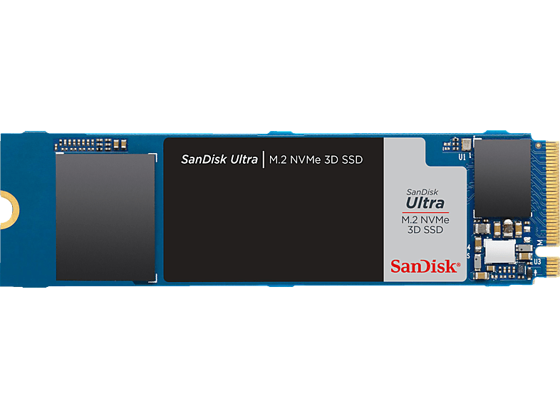 SANDISK Ultra 3D SSD Festplatte, 1 TB M.2 via PCIe, intern von SANDISK