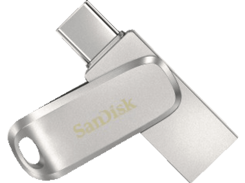 SANDISK Ultra Dual Drive Luxe USB-Stick, 1 TB, 400 MB/s, Silber SANDISK Ultra Dual Drive Luxe USB-Stick, 1 TB, 400 MB/s, Silber von SANDISK