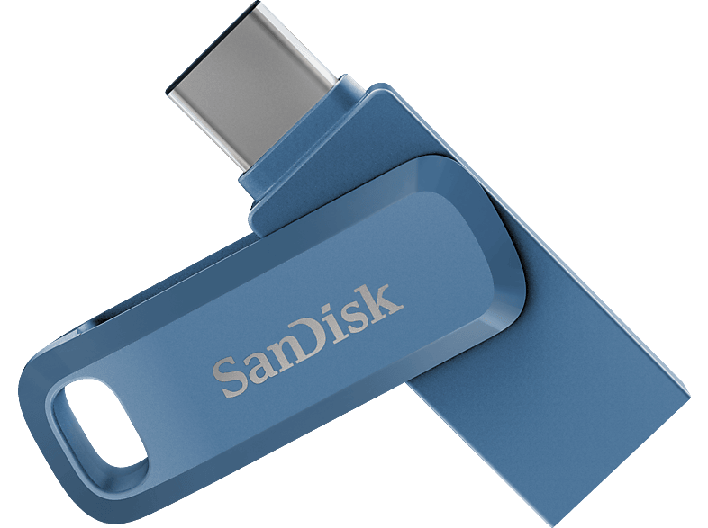 SANDISK Ultra Dual Go 2-in-1-Flash-Laufwerk , 128 GB, 150 MB/s, Blau von SANDISK