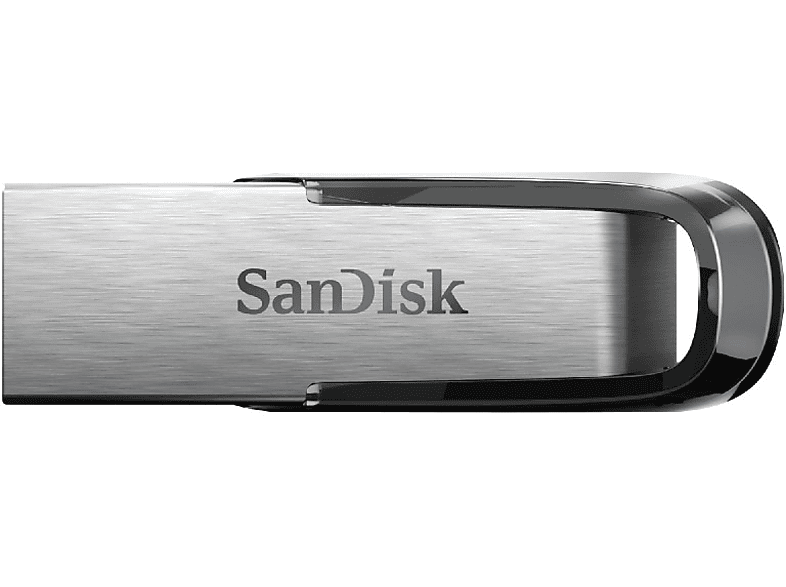 SANDISK Ultra Flair USB-Stick, 128 GB, 150 MB/s, Silber/Schwarz von SANDISK