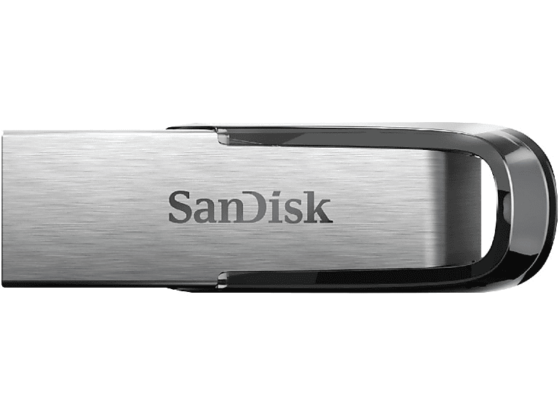 SANDISK Ultra Flair USB-Stick, 32 GB, 150 MB/s, Schwarz/Silber von SANDISK