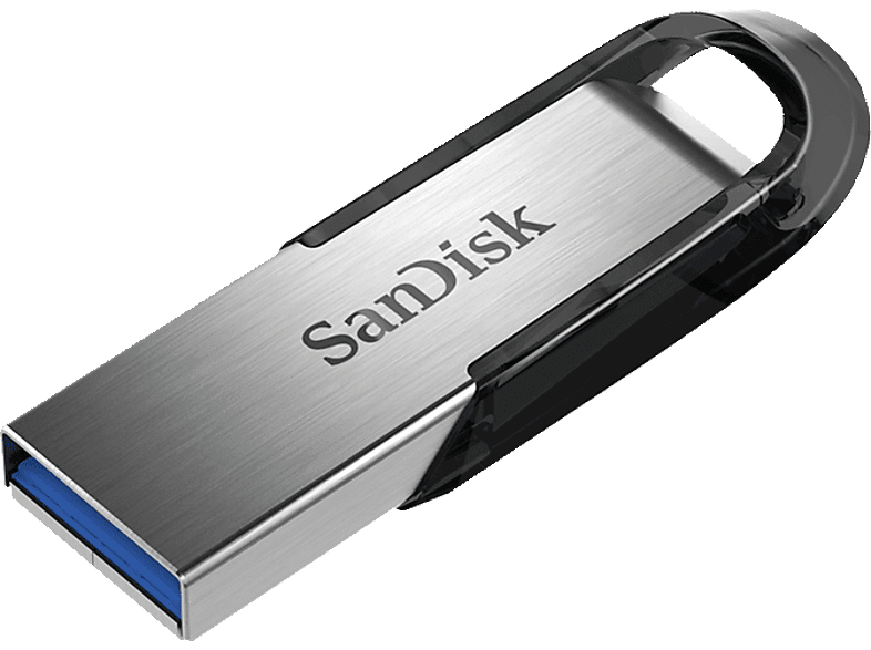 SANDISK Ultra Flair USB-Stick, 512 GB, 150 MB/s, Silber/Schwarz von SANDISK