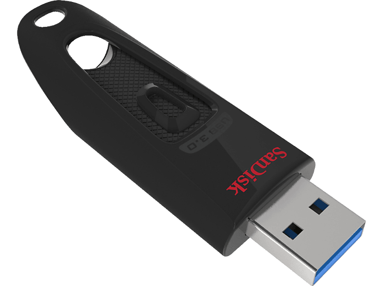 SANDISK Ultra USB-Stick, 128 GB, 100 MB/s, Schwarz SANDISK Ultra USB-Stick, 128 GB, 100 MB/s, Schwarz von SANDISK
