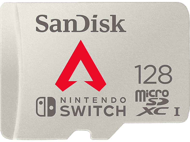 SANDISK microSDXC™, Speicherkarte für Nintendo Switch, Apex Legends 128 GB, Silber von SANDISK