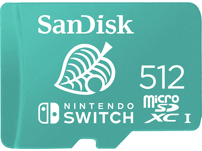 SANDISK microSDXC™, Speicherkarte für Nintendo Switch 512 GB, Mehrfarbig von SANDISK