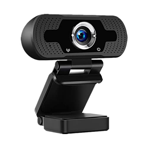 SANON 1080P Webkamera, Webcam mit Mikrofon 1080P HD Autofokus Plug-n-Play Streaming Webcam für Videokonferenzen Online Kurs von SANON