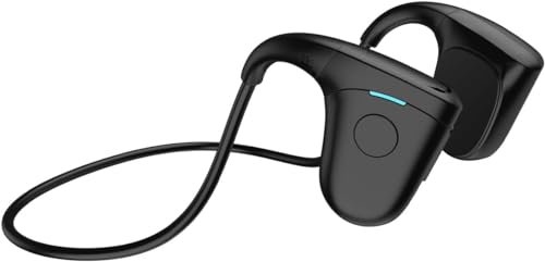 SANOTO Knochenschall Kopfhörer Bluetooth, Open Ear Kopfhörer Bluetooth 5.3, IPX6 wasserdichte Schweißfeste Knochenschall Kopfhörer,Bone Conduction Headphones zum Joggen, Radfahren von SANOTO