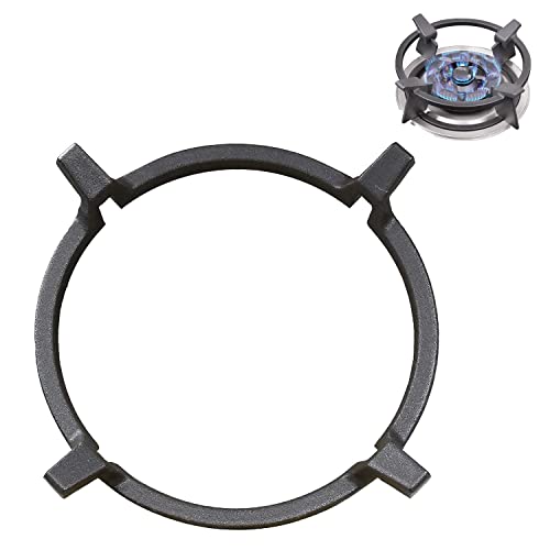 Gusseisen Wok Ring Gaskocher Aufsatz Gasherd Aufsatz Universal Rutschfeste Topfträger Wokring für Gasherd Cooker Campingkocher Untersetzer Topf von SANOU