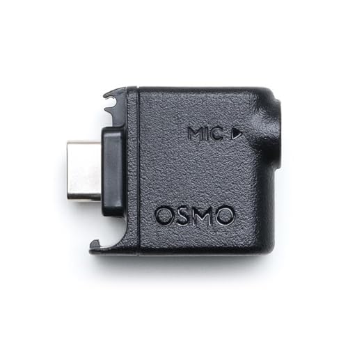 3,5-mm-Mikrofonadapter für Action 4-Kameras (Anschluss unterstützt nur Mikrofone, keine Kopfhörer) von SANRLO