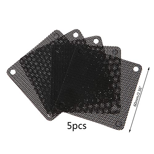SANRLO 60 Mm PC Lüfter Staubfilter Computer Lüfterfilter PVC Staubdicht Gehäuseabdeckung Computer 5 Packungen SANRLO 60 Mm PC Lüfter Staubfilter Computer Lüfterfilter PVC Staubdicht Gehäuseabdeckung Computer 5 Packungen von SANRLO