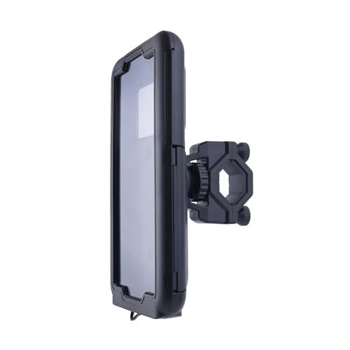 SANRLO Lenker-Handyhalterung für Handys bis zu 17,3 cm (6,8 Zoll), reservierter USB-Ladeanschluss, Handytasche, 360 Grad drehbare Halterung, Ständer von SANRLO