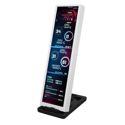 USB-C-Verbindung, 22,4 cm (8,9 Zoll), Computer-Monitore, klare Displays, Unterhaltungsfunktionen, Stream-Browsing, Internetgeschwindigkeit von SANRLO