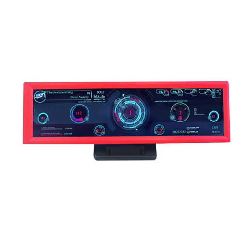 USB-C-Verbindung, 22,4 cm (8,9 Zoll), Computer-Monitore, klare Displays, Unterhaltungsfunktionen, Stream-Browsing, Internetgeschwindigkeit von SANRLO