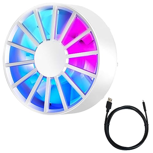 SAROAD Magnetischer Handy-Kühler für Gaming-Heizkörper, geräuscharm, schnelle Wärmeableitung, tragbarer Kühlventilator, Kühler für Telefon, einfach zu bedienen, B SAROAD Magnetischer Handy-Kühler für Gaming-Heizkörper, geräuscharm, schnelle Wärmeableitung, tragbarer Kühlventilator, Kühler für Telefon, einfach zu bedienen, B von SAROAD