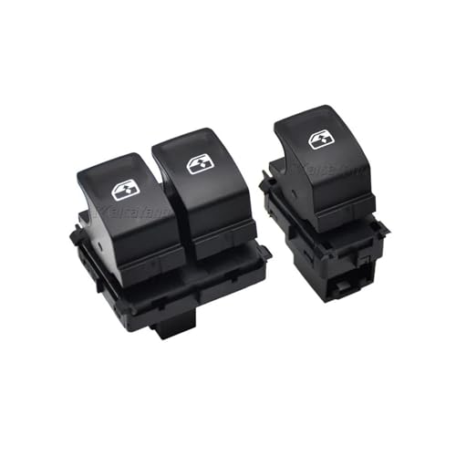 SASFDSG Fensterheberschalter 5G0 959 858 F Fensterhebertaste Fahrerseite Hebeschalter für VW Golf MK7 Polo Seat Arona 5G0959858F Fensterheberschalter (C) von SASFDSG
