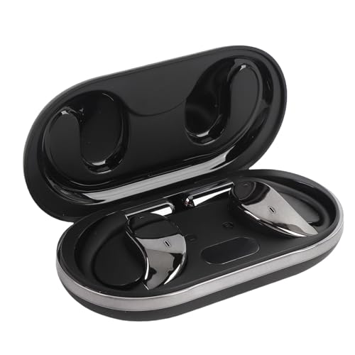 SASKATE Übersetzung Earphone V5.4 Ohrhaken, AI Echtzeit -Sprachübersetzer -Ohrhörer mit Langer Akkulaufzeit, Unterstützung für A2DP1.3/für HFP1.6/für Hsp1.2/für AVRCP1.6/für D11.3.3.3.3 von SASKATE