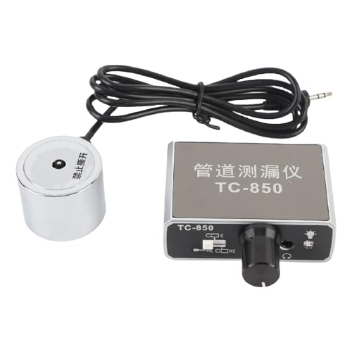 Wasserleckage Detektor Dual Sonde Unterirdischer Wasserrohr -Leck -Leckdetektor mit Kopfhörer für den Bau von Standortbau Wasserleckage Detektor Dual Sonde Unterirdischer Wasserrohr -Leck -Leckdetektor mit Kopfhörer für den Bau von Standortbau von SASKATE