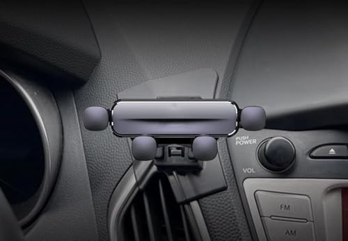 SASOKI Auto Handyhalterung für Hyundai IX35 2010-2015, Stabile Multifunktionaler 360° Drehbarer Telefonhalterung, KFZ Handy Halterung für Alle Handys, Auto Zubehör,A Grey von SASOKI