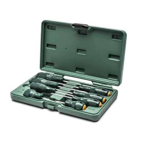 SATA ST09306SJ Schraubendreher, Schraubenzieher Set mit rutschfestem und ergonomischem Griff für hohe Kraftübertragung 8 Tlg. SATA ST09306SJ Schraubendreher, Schraubenzieher Set mit rutschfestem und ergonomischem Griff für hohe Kraftübertragung 8 Tlg. von SATA