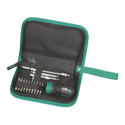 SATA ST09342SJ Mini Ratschen Schraubendreher, Ratschen Schraubenzieher Set mit ergonomischem Griff 25 Tlg. SATA ST09342SJ Mini Ratschen Schraubendreher, Ratschen Schraubenzieher Set mit ergonomischem Griff 25 Tlg. von SATA