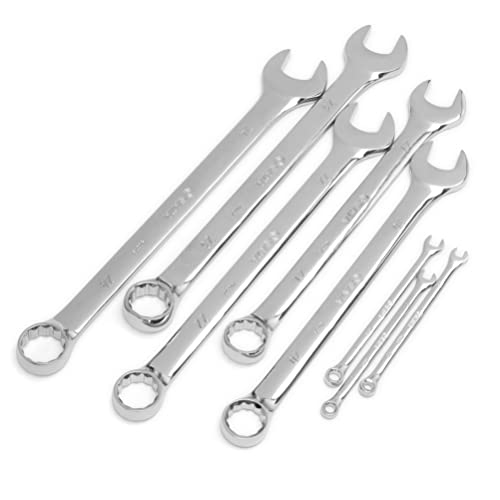 SATA ST09907 Schraubenschlüssel-Set, metrisch, 8-teilig, silberfarben von SATA