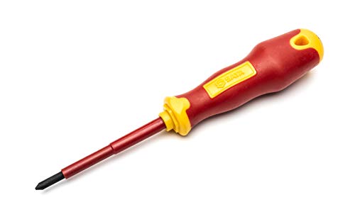 SATA Schraubendreher Kreuzschlitz-Profil VDE, PH1 x 80 ST61222SC (1000V Phillips Phillips-Schraubenzieher Kreuzschraubenzieher Kreuzschlitzschraubenzieher) SATA Schraubendreher Kreuzschlitz-Profil VDE, PH1 x 80 ST61222SC (1000V Phillips Phillips-Schraubenzieher Kreuzschraubenzieher Kreuzschlitzschraubenzieher) von SATA