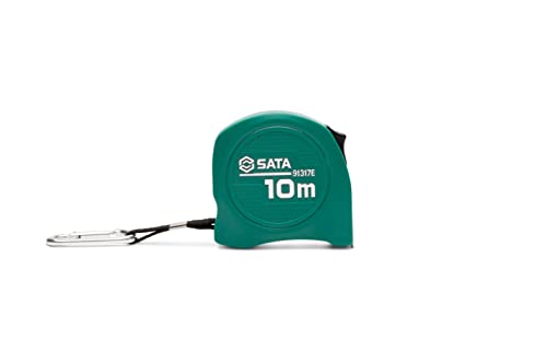 SATA ST91317E Bandmaß, Maßband 10m Breite 25mm, mit doppelseitiger Klinge SATA ST91317E Bandmaß, Maßband 10m Breite 25mm, mit doppelseitiger Klinge von SATA