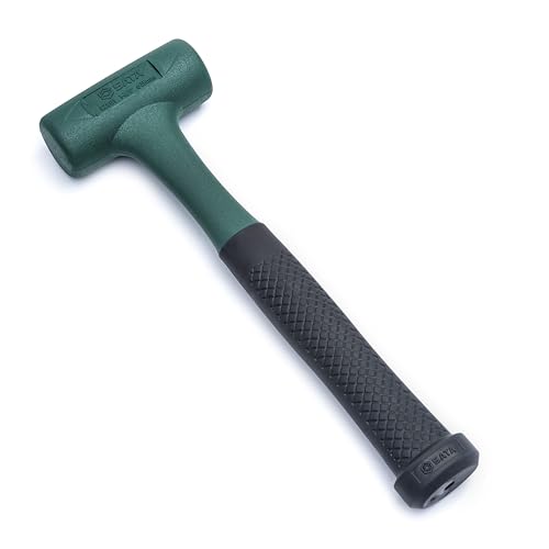 SATA Rückschlaghammer, 260 mm, 400 g ST92901SC (Hammer Hämmer Kunststoffhammer Nylonhammer Plastikhammer Schonhämmer), NBR-Material resistent gegen Öl, Risse, Abrieb und extreme Kältebeständigkeit SATA Rückschlaghammer, 260 mm, 400 g ST92901SC (Hammer Hämmer Kunststoffhammer Nylonhammer Plastikhammer Schonhämmer), NBR-Material resistent gegen Öl, Risse, Abrieb und extreme Kältebeständigkeit von SATA