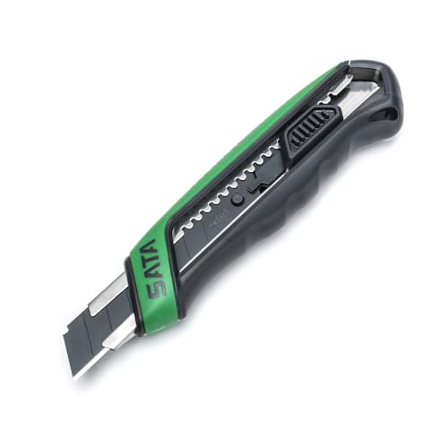SATA Cuttermesser, 171 mm ST93482 (Messer Cutter/Klingen Universalmesser Stanley CuttermesserFatMaxMagazin18 Kartonmesser Sicherheitscuttermesser Sicherheitsmesser Teppichcutter Teppichmesser) SATA Cuttermesser, 171 mm ST93482 (Messer Cutter/Klingen Universalmesser Stanley CuttermesserFatMaxMagazin18 Kartonmesser Sicherheitscuttermesser Sicherheitsmesser Teppichcutter Teppichmesser) von SATA