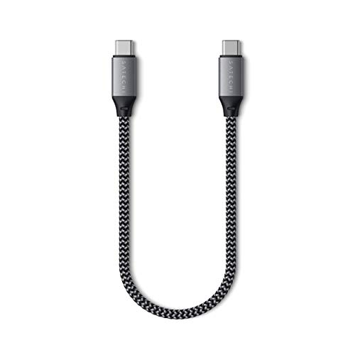 SATECHI USB-C auf USB-C Ladekabel, 25 cm, für MacBook Pro, Air M2, M1, iPad Pro, Air M2, M1, Mac Mini M2, iMac M1 SATECHI USB-C auf USB-C Ladekabel, 25 cm, für MacBook Pro, Air M2, M1, iPad Pro, Air M2, M1, Mac Mini M2, iMac M1 von SATECHI