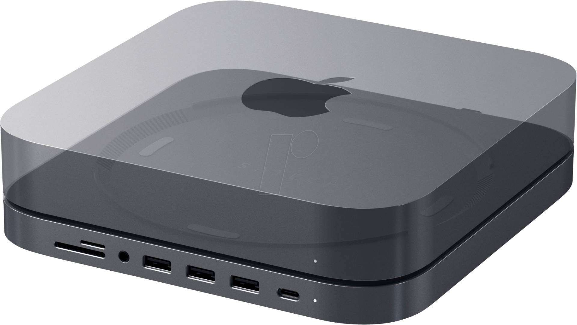 ST-ABHFM - Satechi Aluminum Stand Hub for Mac Mini space grey von SATECHI