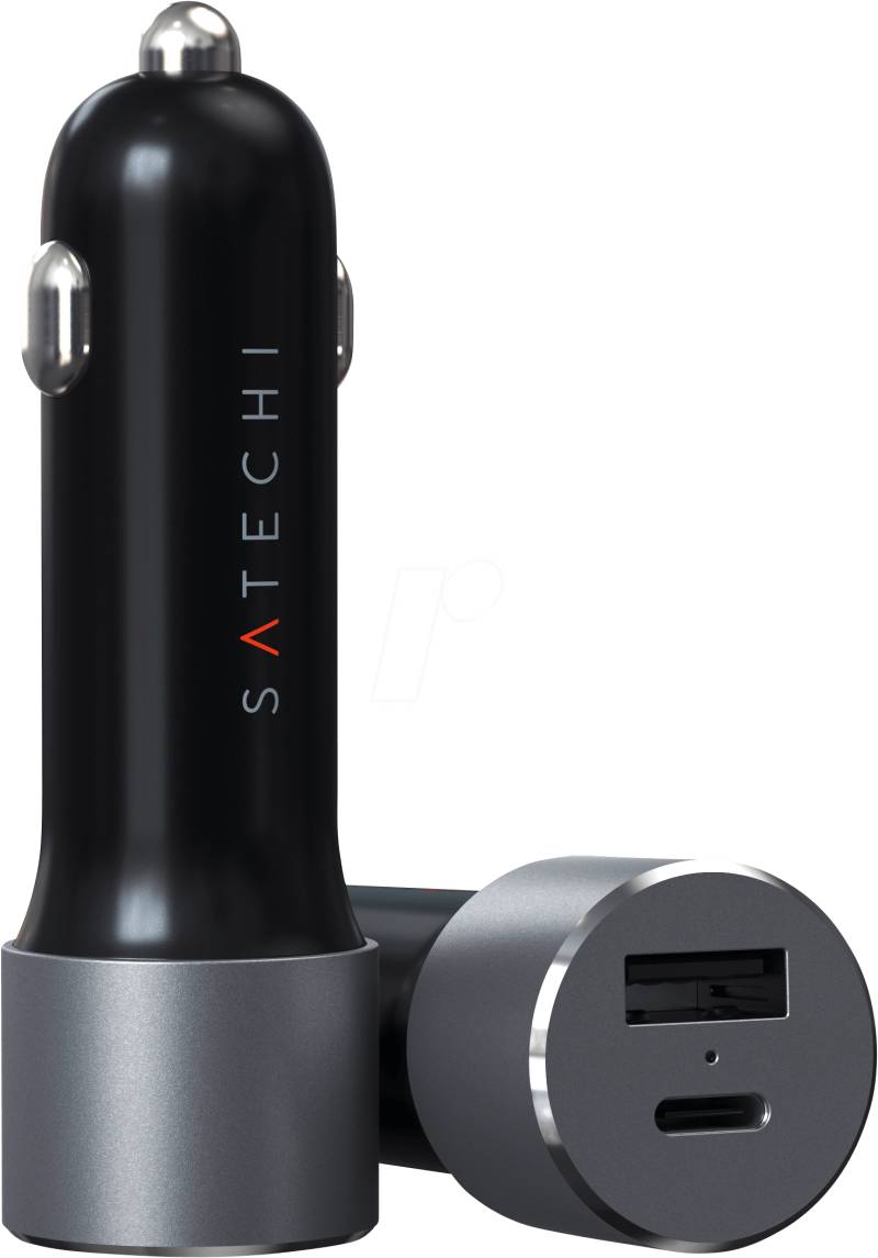 ST-TCPDCCM - Satechi 72W Type-C PD Car Charger space gray von SATECHI