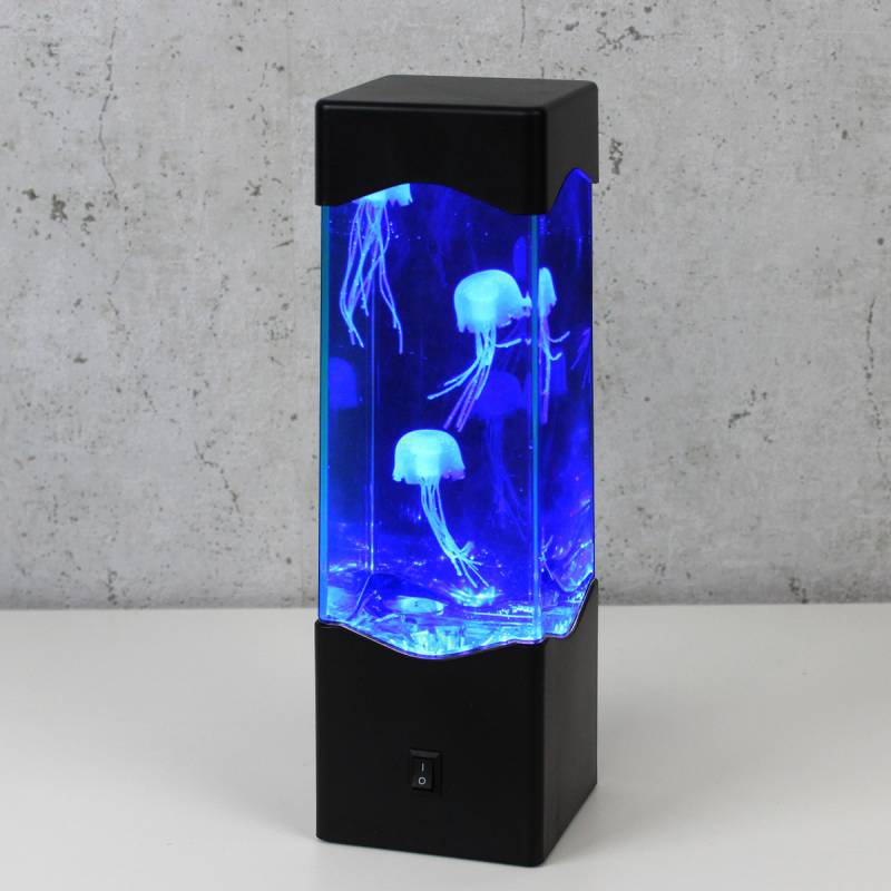 Jellyfish Lampe BLUE - Dekoleuchte - USB + Batteriebetrieb (3 x sch... von SATISFIRE