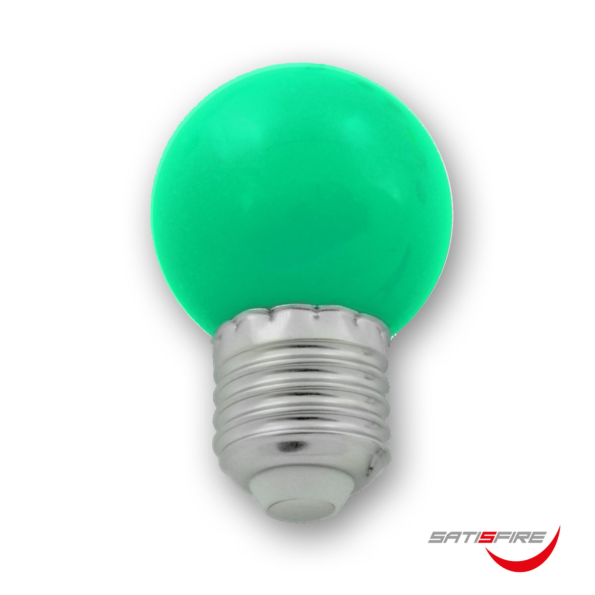 LED Leuchtmittel G45 - grün - E27 - 1W | SATISFIRE LED Leuchtmittel G45 - grün - E27 - 1W | SATISFIRE von SATISFIRE
