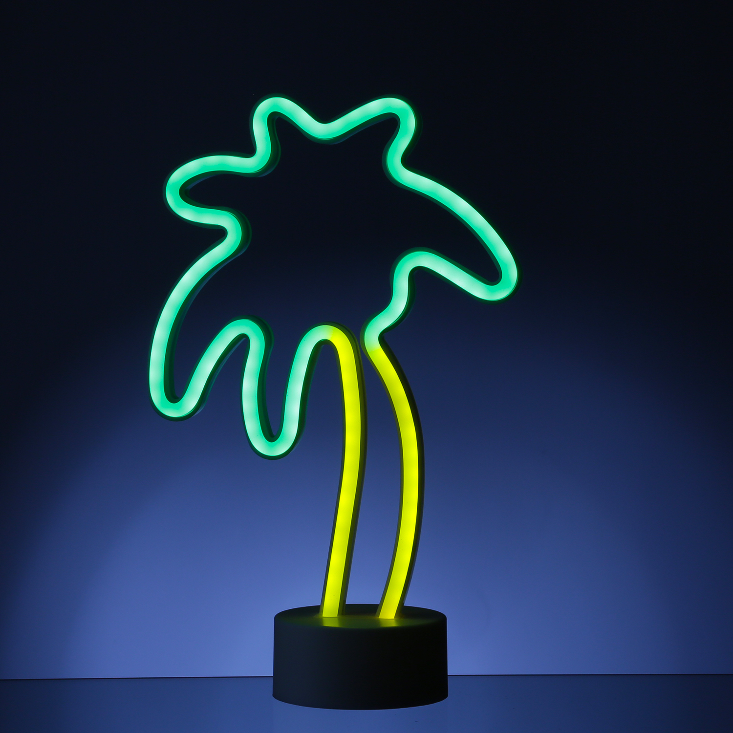 LED NEON Figur Palme - Neonlicht - H: 30cm - Batterie oder USB Betr... von SATISFIRE