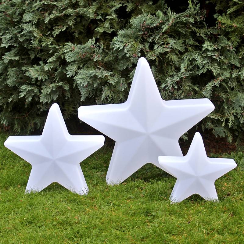 Leuchtobjekt "STERN 60cm" - wasserfeste Gartendekoration - mit RGB ... von SATISFIRE